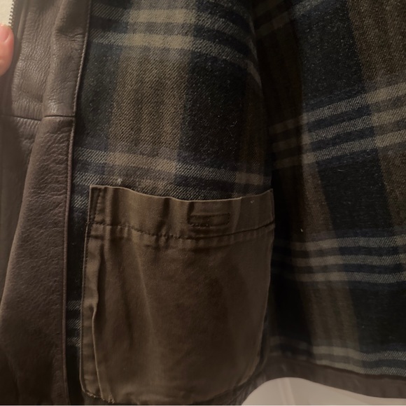 Vintage Columbia Men's Dark Brown Jacket Sz Large - Picture 5 of 6